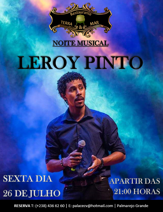 Noite Musical com Leroy Pinto